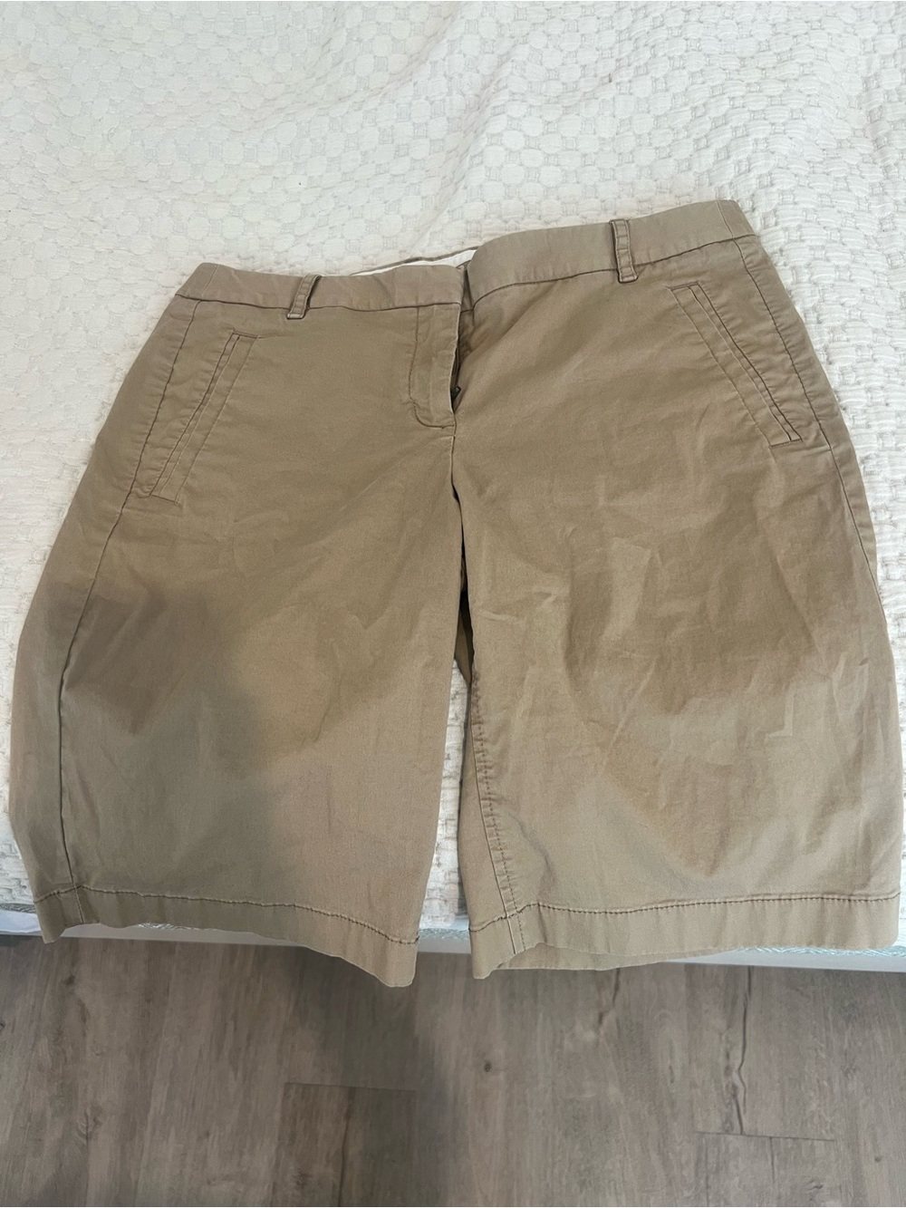 J. Crew Women's Tan Bermuda Shorts